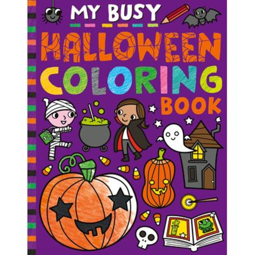 My Busy Halloween Coloring Book -- Tiger Tales